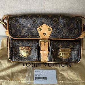 Authentic Vintage LOUIS VUITTON Hudson Shoulder Bag